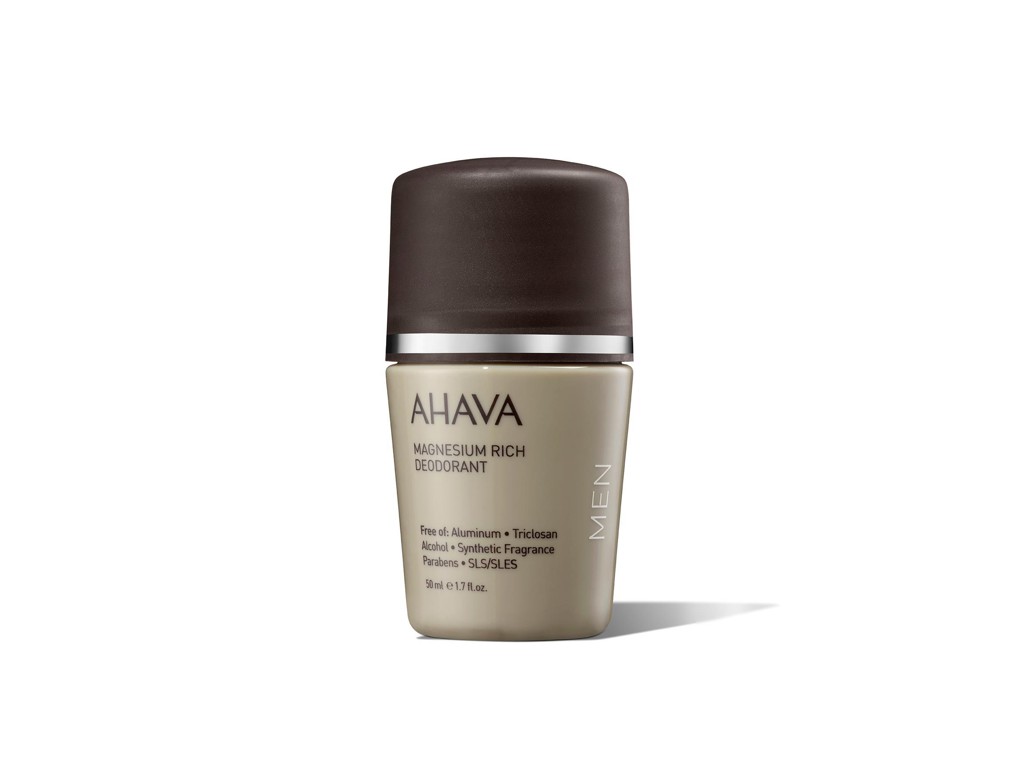 AHAVA Roll-on minerální deodorant pro muže s magnesiem 50ml