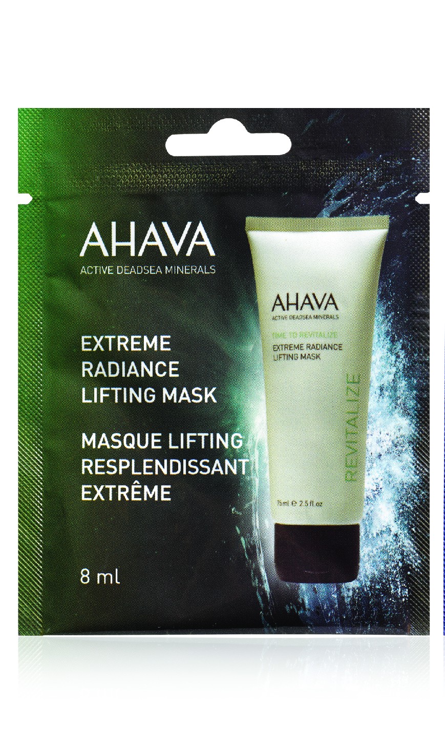AHAVA Extreme Rozjasňující liftingová maska Obsah: 8ml