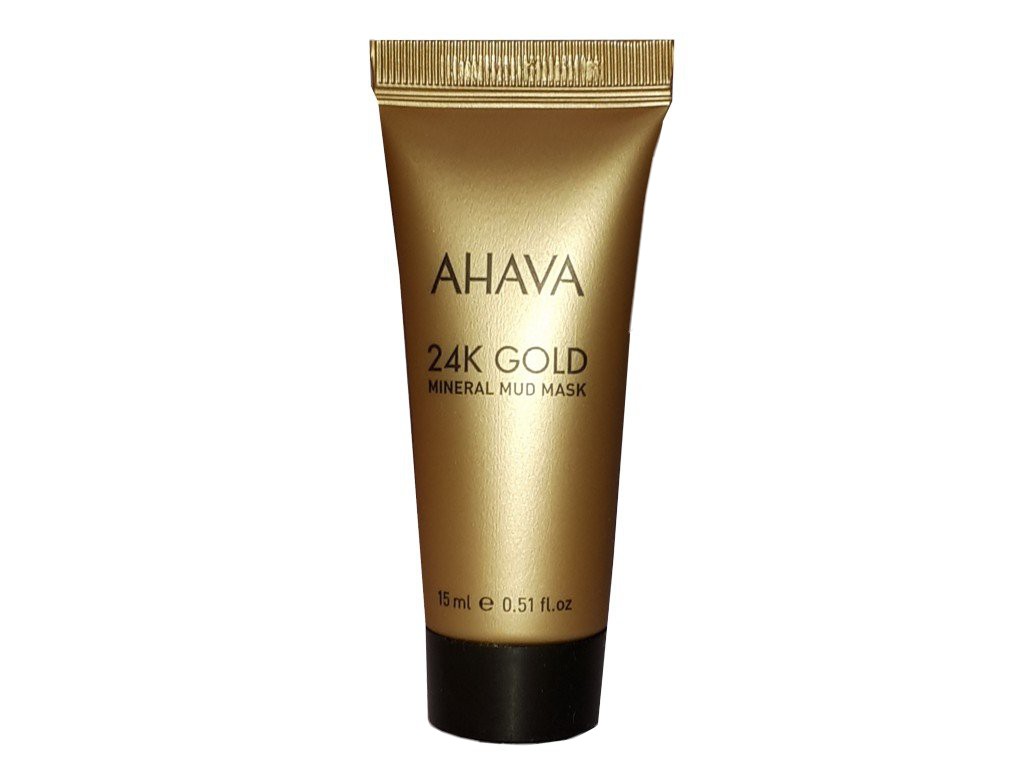 AHAVA Minerální bahenní maska s 24K zlatem Obsah: 15ml