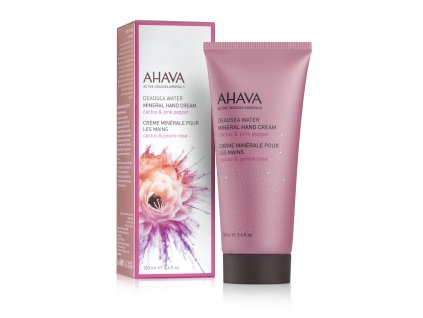 Cactus & Pink Pepper WATER Mineral Hand Cream tube & IC