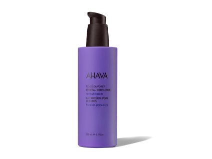 Water Mineral Body Lotion spring blossom bottle with shadow RGB low