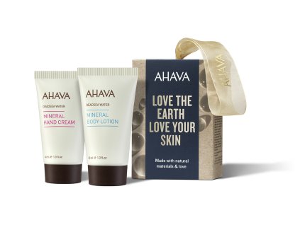 Holiday Collection 2019 Naturally Beautiful Hand & Body Box front+products RGB low