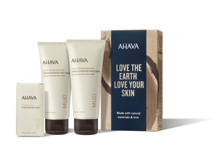 Holiday Collection 2019 Naturally Pure Mud Trio Box front+products RGB low