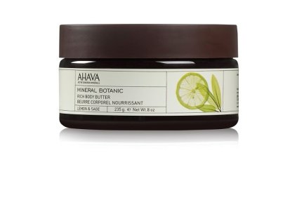 Rich Body Butter Lemon & Sage jar front