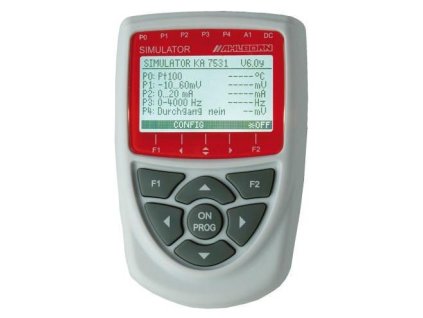 Kalibrátor AHLBORN KA 7531 - simulátor teploty, el.napětí, proudu a frekvence