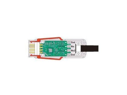 Digitální ALMEMO D7 konektor ZAD040FS pro NTC čidla