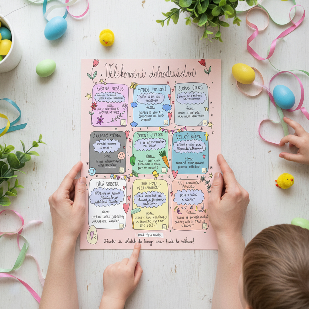 🐣 Velikonoční dobrodružství pro děti (zdarma)