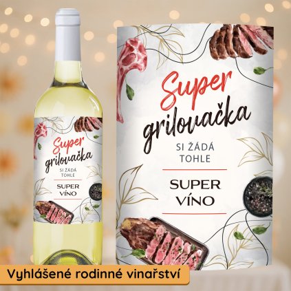Dárkové víno na super grilovačku