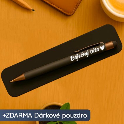 Luxusní pero s nápisem Báječný táta