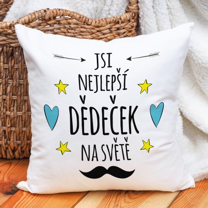 Polštář Nejlepší dědeček