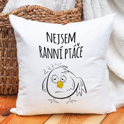 Polštář Ranní ptáče
