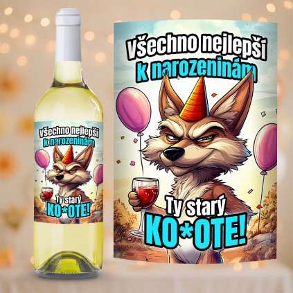 Víno Ty starý ko*ote