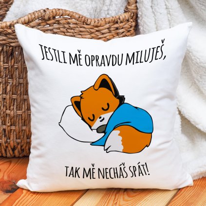 Polštář Necháš mě spát