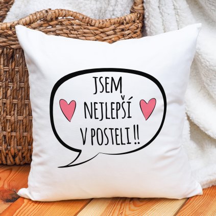 Polštář Nejlepší v posteli