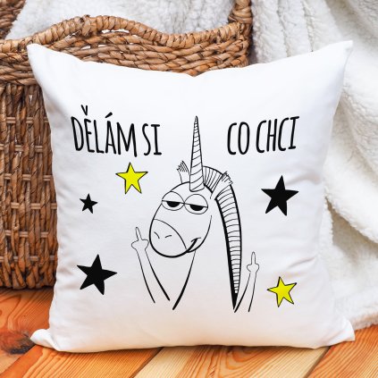 Polštář Dělám si co chci