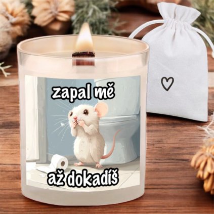 Svíčka Zapal mě až dokadíš