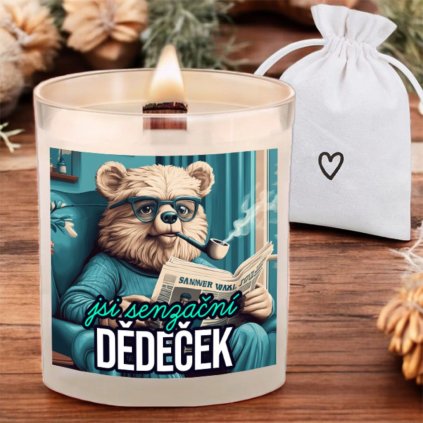 Svíčka Senzační dědeček