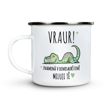 Plecháček VRAUR! Miluji Tě i v dinosaurštině