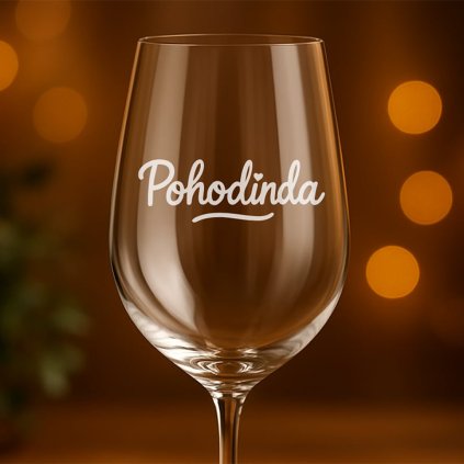 Čirá sklenice na víno 450ml - Pohodinda