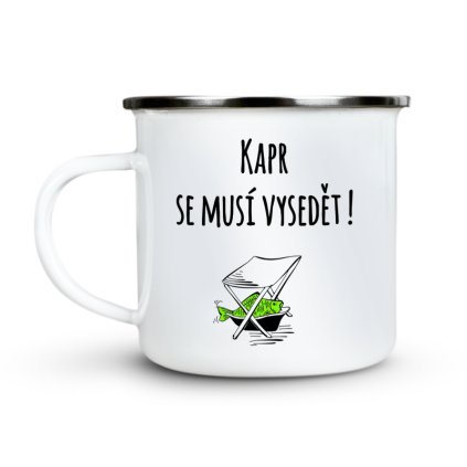 Plecháček Kapr se musí vysedět