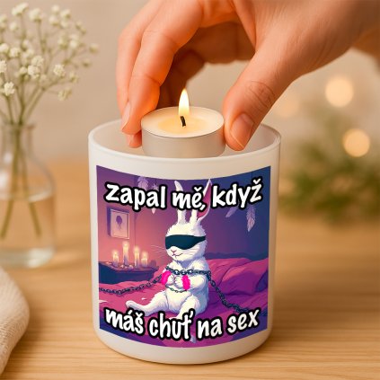 Svícen Zapal mě když máš chuť na sex