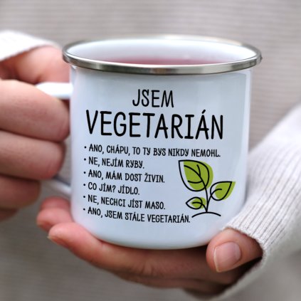 Plecháček Jsem vegetarián