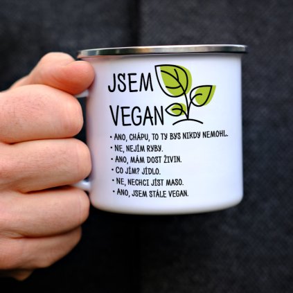 Plecháček Jsem vegan