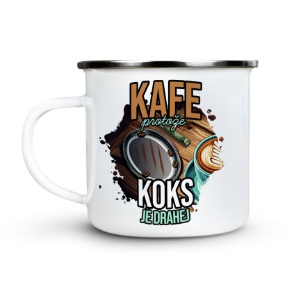 kafe protože koks je drahej CZ2