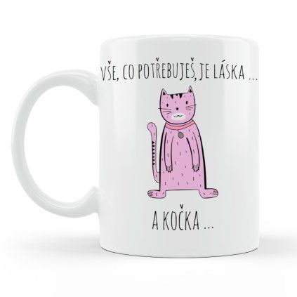 Hrneček Láska a kočka