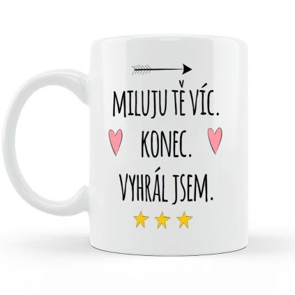 Hrneček Miluji Tě víc. VYHRÁL jsem.