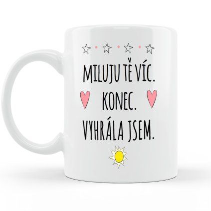 Hrneček Miluji Tě víc. VYHRÁLA jsem.