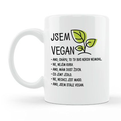Hrneček Jsem vegan