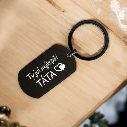 Kovová klíčenka - Nejlepší Táta