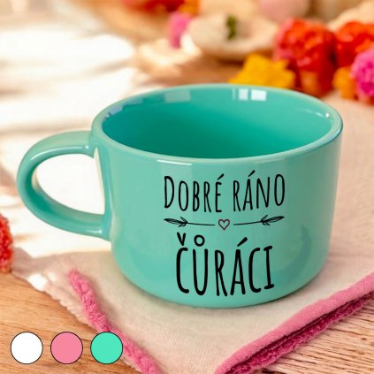 Hrnek makronka - Dobré ráno čůráciVarianty (2)