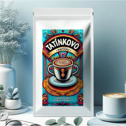 Exkluzivní Tatínkovo kafíčko modré