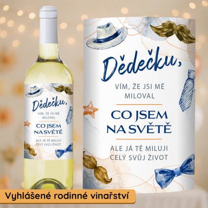 Dárkové víno pro dědečka