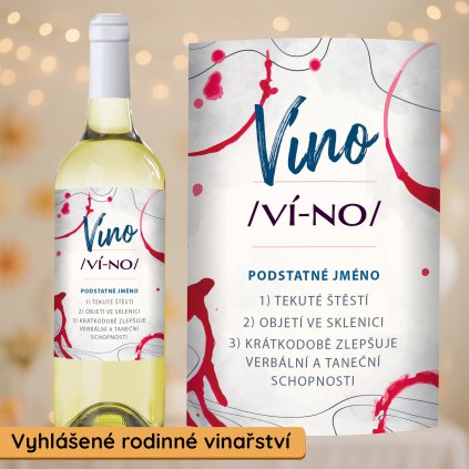 Dárkové víno pro Definice vína