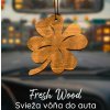 Drevená vôňa do auta – Fresh Wood Štvorlístok