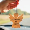 Dřevěná vůně do auta –  Ochránce na cesty