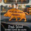 Dřevěná vůně do auta – Fresh Wood Prase