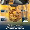 Dřevěná vůně do auta – Máma ve zpětném zrcátku