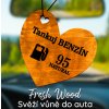 Dřevěná vůně do auta – Tankuj benzín