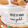 Hrnek makronka - Protože být mámou není prdel