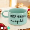 Hrnek makronka - Protože být mámou není prdel