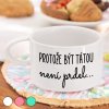 Hrnek makronka - Protože být tátou není prdel
