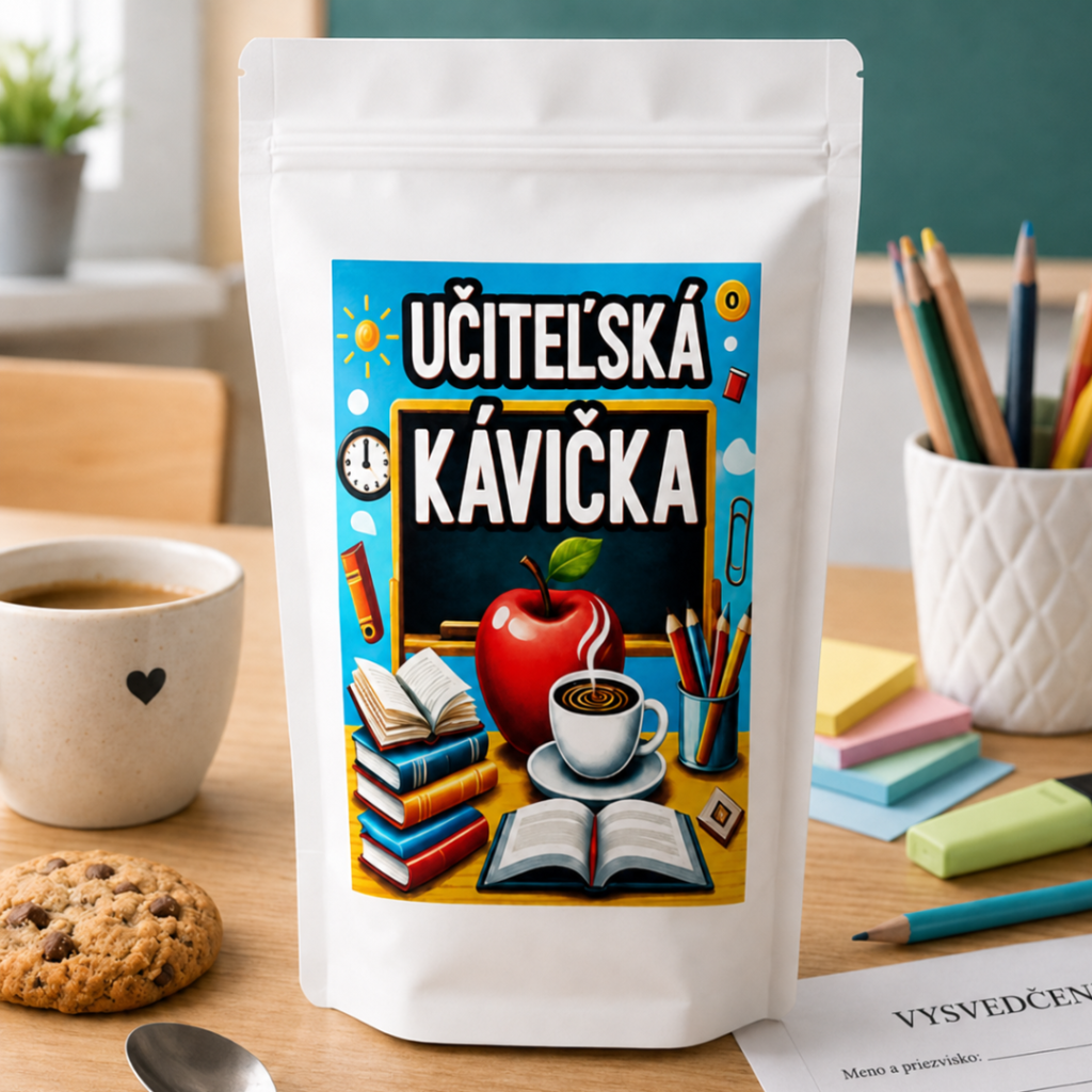 Učitelské kafíčko modré nová produktovka SK