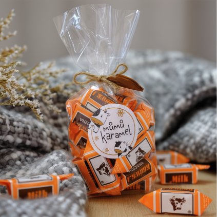 Sladký balíček tradičných karameliek