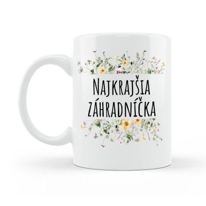Hrnček Najkrajšia záhradníčka
