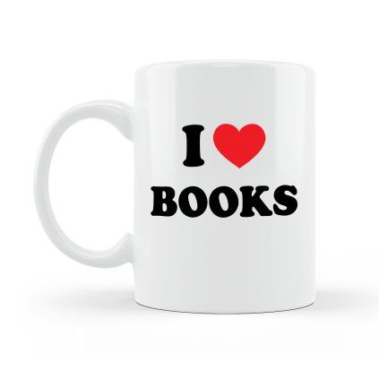 Hrnček I love books