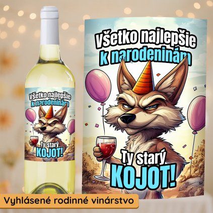Bílé Víno Ty starý kojot